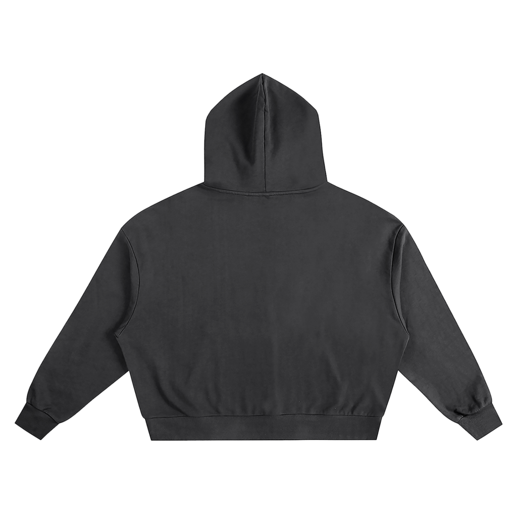 Boxy Hoodie ,Black hoodie ,Streetwear ,Outerwear ,Sweatshirt 