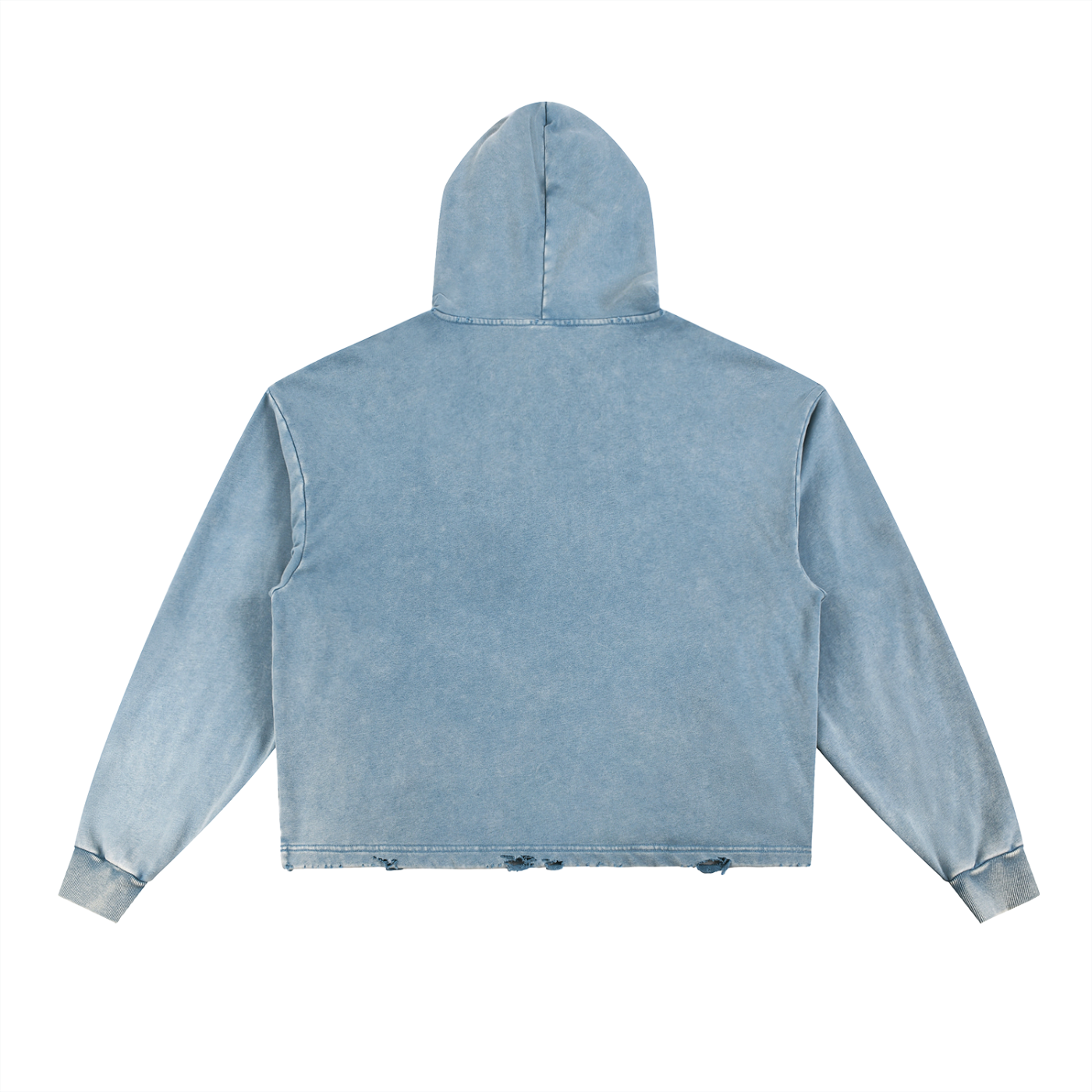 Designer hoodie ,Acid wash ,Snow washed,Blue hoodie 