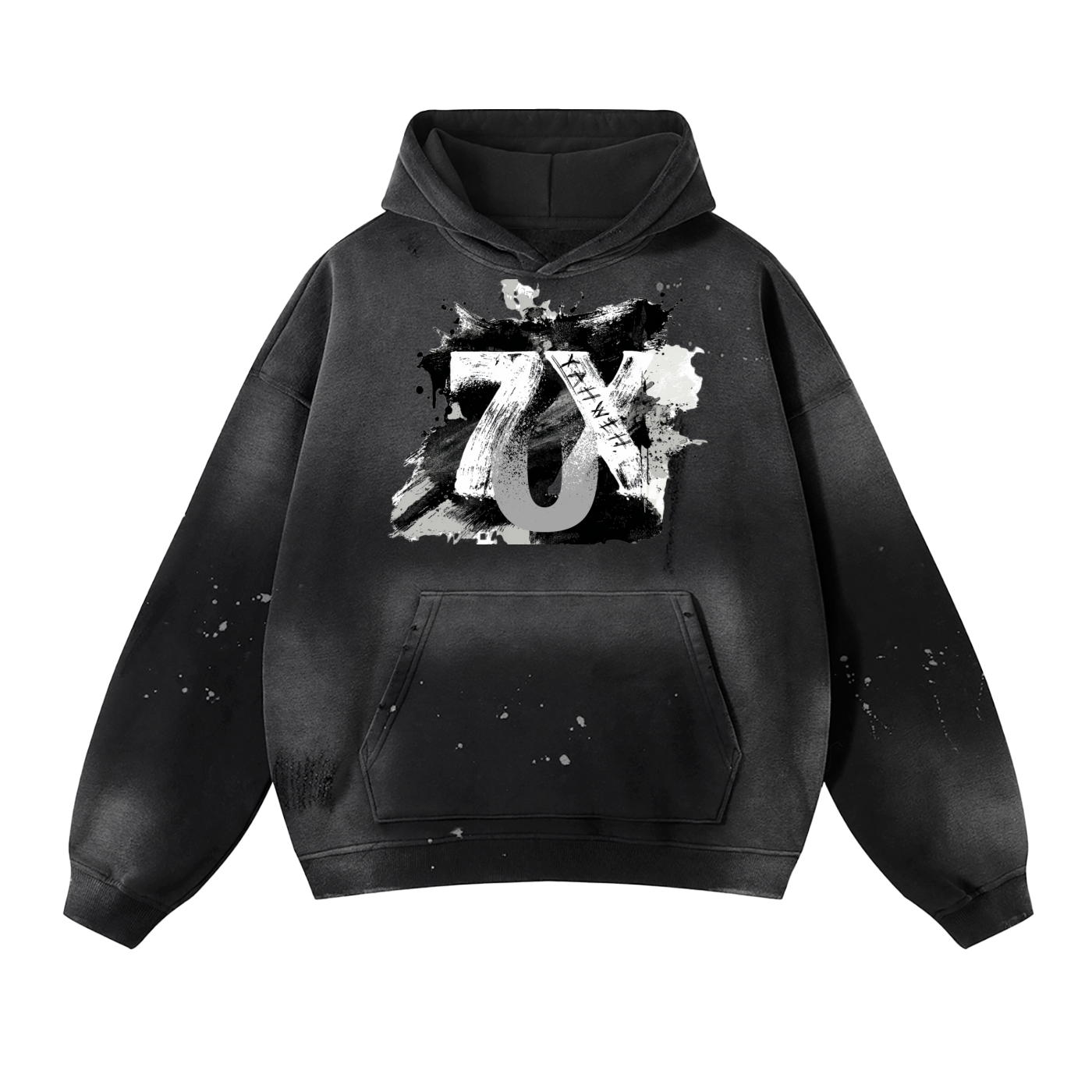 Graphic  hoodie ,Snow washed ,Streetwear ,Sunfaded hoodies ,Acid wash graphic 