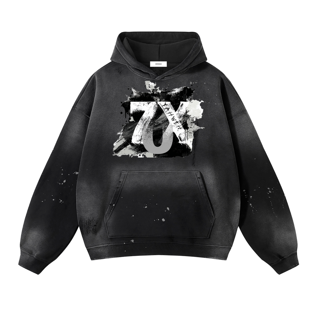 Graphic  hoodie ,Snow washed ,Streetwear ,Sunfaded hoodies ,Acid wash graphic 