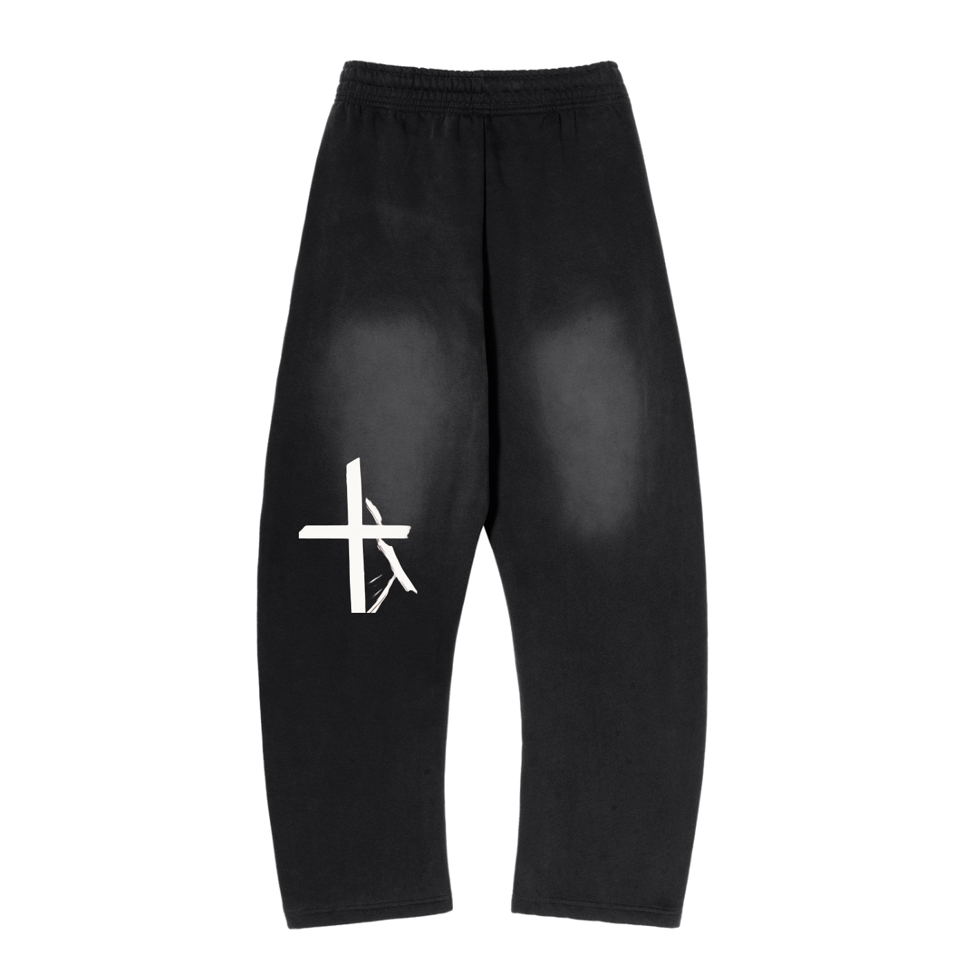 Curved joggers,Outerwear ,Streetwear ,Graphic joggers 