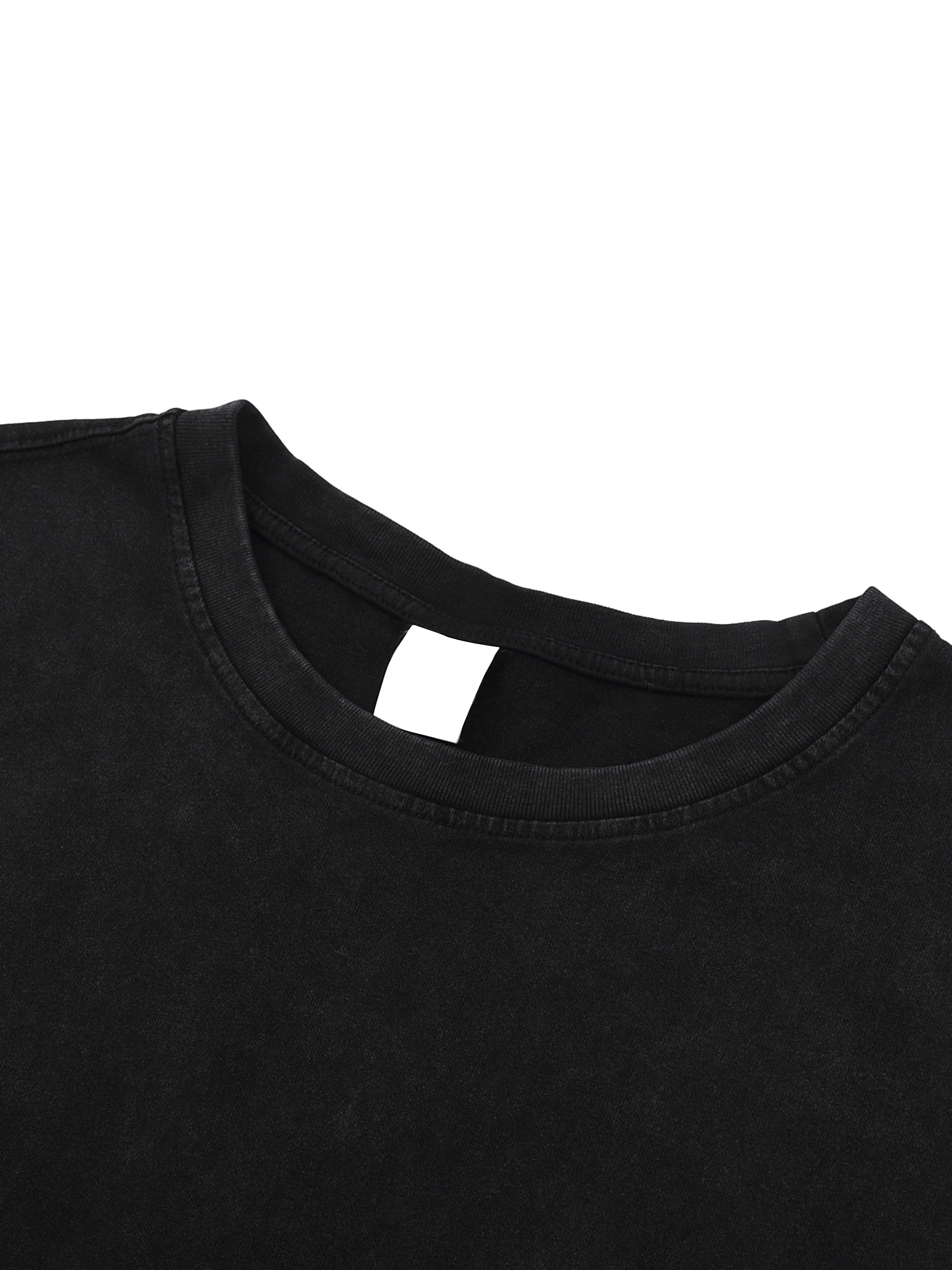 Snow Washed Raw-Hem Tank Top