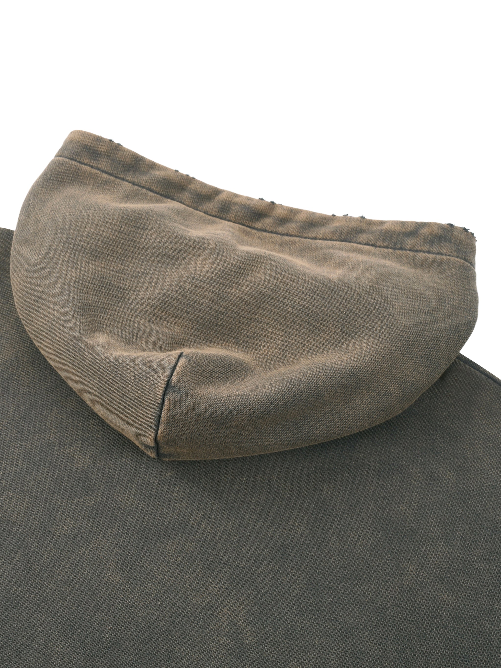 Distressed hoodie ,Designer clothing ,Sun faded,Vintage fashion 